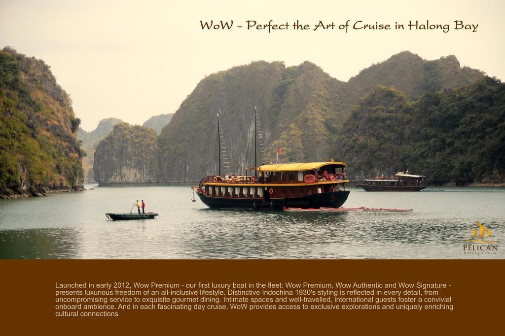 Pelican Classic Cruise Халонг Экстерьер фото